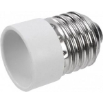 Переходник с цоколя белый с Е27 на Е14 Enext