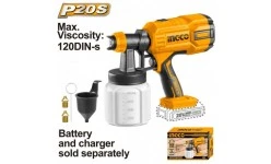 PISTOL DE PULVERIZARE (FARA ACUMULATOR) 20V INGCO PISTOL DE PULVERIZARE (FARA ACUMULATOR) 20V INGCO