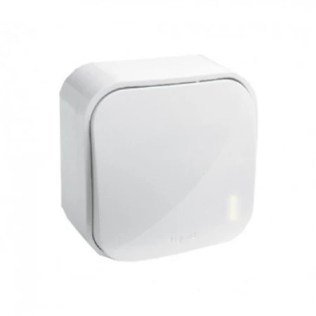 INTRERUPATOR CAP-SCARA APARENT 10A ALB FORIX LEGRAND
