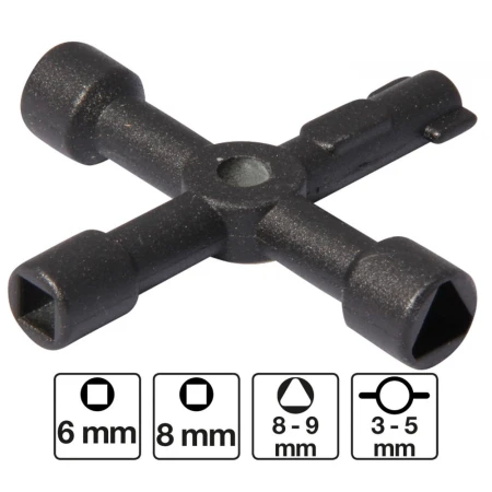 Cheie pentru dulapuri tehnice