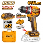 MASINA DE INSURUBAT SI GAURIT CU ACUM.2X2AH 66Nm INGCO
