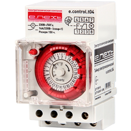 Timer electromecanic pentru iluminare Enext