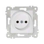 Розетка встраиваемывая белая 16A ИП20 220V rita Mutlusan