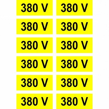 Autocolant 4*1,5 380V