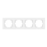 Ramă cu 4 locuri albă rita Mutlusan