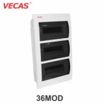 Dulap de distributie 36 module IP41 alb plastic Dulap de distributie 36 module IP41 alb plastic