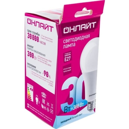 BEC LED 30W E27 6500K T100 ONLAIT