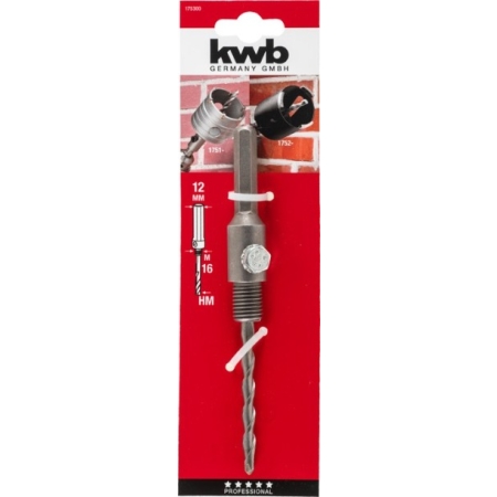 SUPORT CAROTE PENTRU BETON SDS PLUS M16 CU BURGHIU KWB