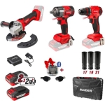 SET DE TREI SCULE CU ACUMULATOR 2X2Ah RAIDER