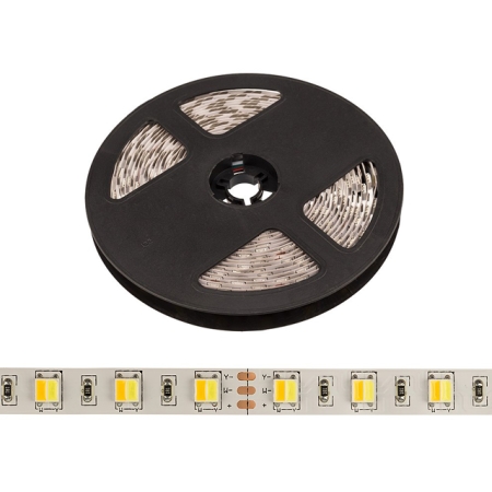 Bandă led 14.4W RGB 24V 10mm 60 led/m IP65 5m Elmos