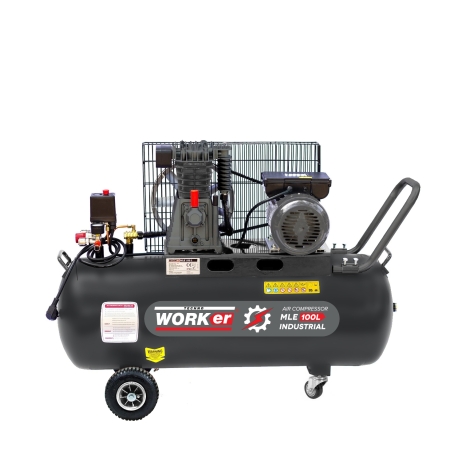 COMPRESOR DE AER 100L 2200W MLE TECHNOWORKER