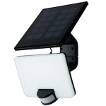 PROIECTOR LED CU PANOU SOLAR 1W ALB/NEGRU