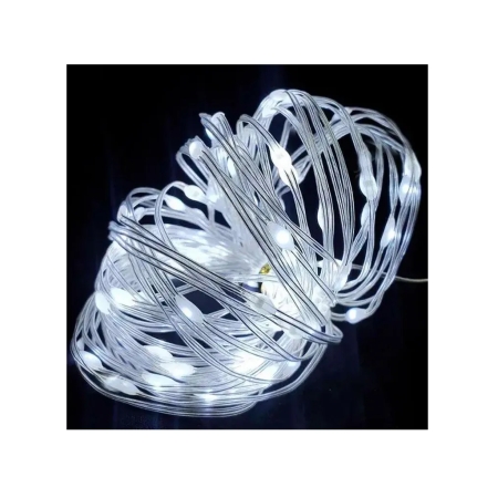 SET GHIRLANDA LED 10M 5V IP65 3000K HOROZ