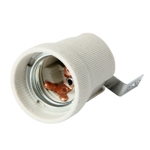 Dulie din ceramică E27 albă Enext