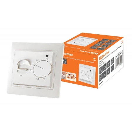 Termostat alb 16A 3m TDM