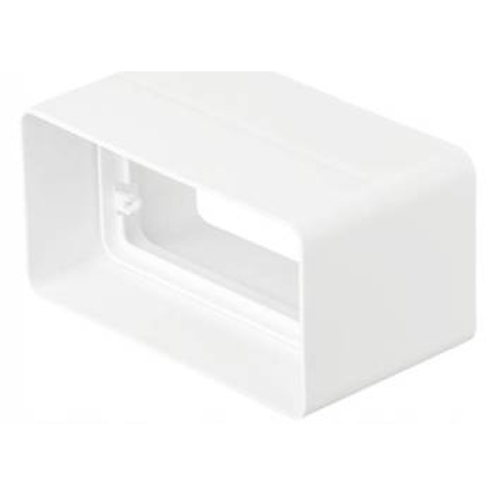 Conector de aeroduct alb plastic 60 x 204 x 91 mm Ventika