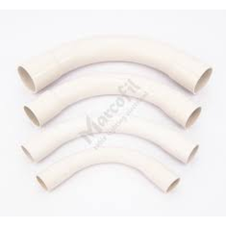 Муфта 90 ° белый 20mm Elmax