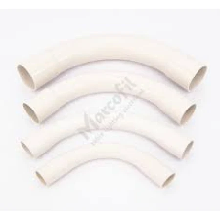 Муфта 90 ° белый 20mm Elmax