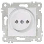Розетка встраиваемывая белая 220V 16A ИП20 220V rita Mutlusan