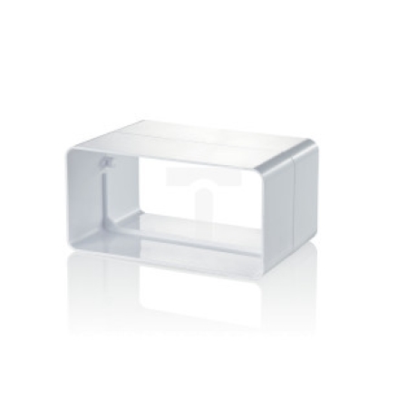 Conector de aeroduct alb plastic 55 x 94 x 201 mm Ventika