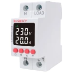 RELEU DE CONTROL MONOFAZAT 63A CU INDICATIE SI REGLARE 63V ENEXT