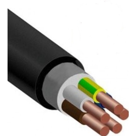 Кабель и провод ВВГнг 5x6mm медный