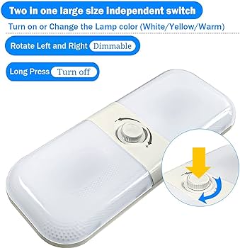 PLAFON LED AUTO DC:12-24V 10W CU DIMER PLAFON LED AUTO DC:12-24V 10W CU DIMER