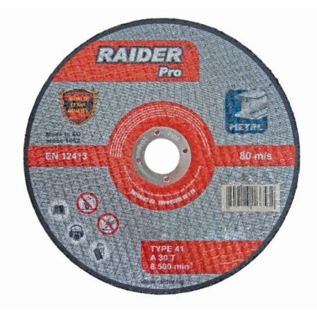 DISC METAL/INOX 230x2.0x22.2 mm RAIDER