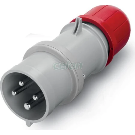 Вилка силовая 32A ИП44 4P 380B Scame