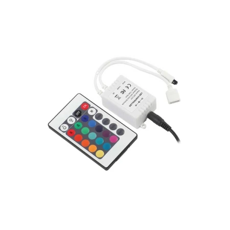 CONTROLER CU TELECOMANDA 12V 6A 72W RGB
