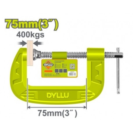 MENGHINA CU SURUB TIP G 75MM DYLLU