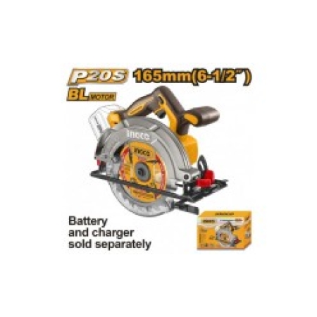 FERESTRAU CIRCULAR PE ACUMULATOR (FARA ACUMULATOR) 165MM INGCO