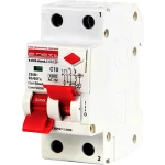 Întrerupător automat diferențial 2P Enext