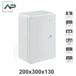 Dulap de distributie 200х300х130mm IP65 alb abs