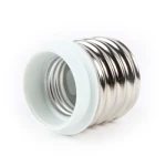 Переходник с цоколя белый с Е40 на Е27 Enext