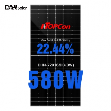 PANOU FOTOVOLTAIC MONOCRISTALIN BIFACIAL 580W DAH SOLAR PROMO