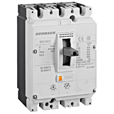 INTRERUPATOR AUTOMAT 250A 3P 36KA SCHRACK