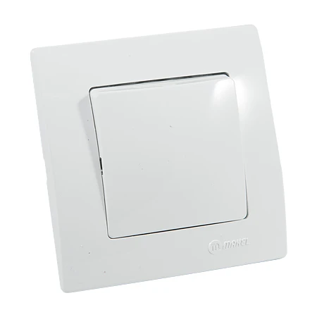 Întrerupător unitar incorporabil alb 10A IP20 220V jasmin Elmos