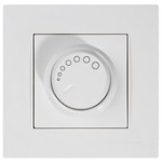 Dimmer встраиваемый с подсветкой белый 10A 220V rita Mutlusan