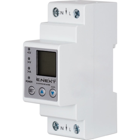 Однофазный счетчик с функцией контроля напряжения