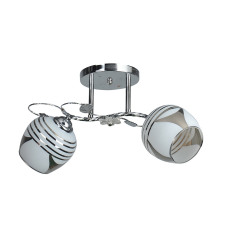 Lustră 40W albă 220V IP20 E27 2 Elmos