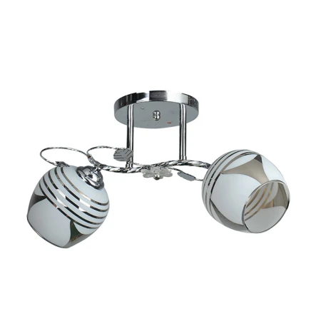 Lustră 40W albă 220V IP20 E27 2 Elmos