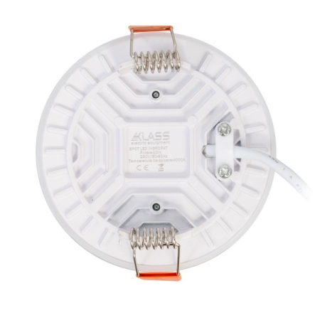 встраивамые светильники 10В 6500 K белый белый