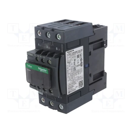 CONTACTOR SCHNEIDER LC1D50AP5 50A 50 Hz 22kW 230 V