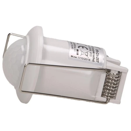 SENZOR DE MISCARE+PREZENTA 300W 360GR, 6M IP20 ALB ORNO