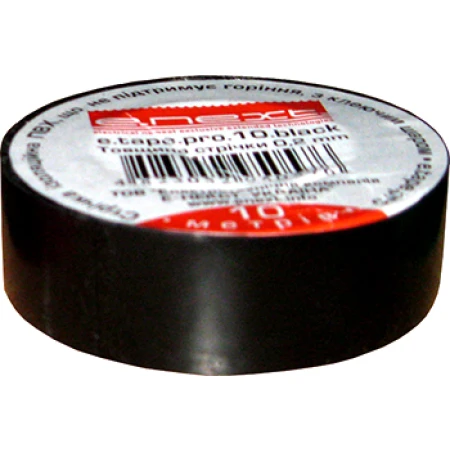 Изолента черный 10m PVC Enext