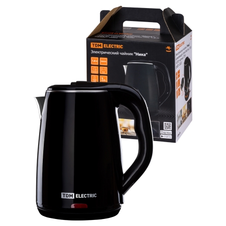 FIERBATOR ELECTRIC 1.8L 1800W NEGRU NIKA