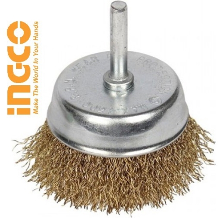 Perie de sârmă rotundă 75mm INGCO