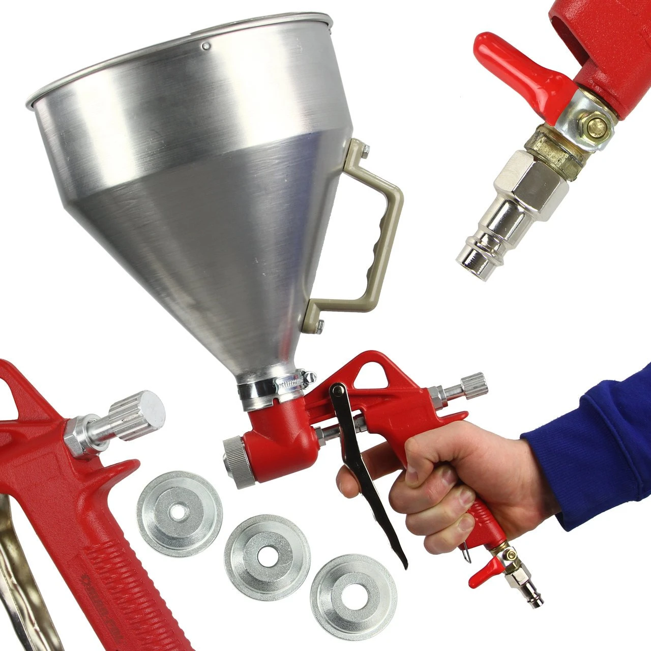 PULVERIZATOR PENTRU TENCUIT 5L DIN ALUMINIU PULVERIZATOR PENTRU TENCUIT 5L DIN ALUMINIU