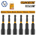 SET DE BITI HEXAGONALE 6 BUC 6-12MM INGCO